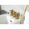 Kingston Brass ThreeHandle Bidet Faucet, Brushed Brass KB6327DX - alternate 3